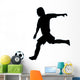 Soccer Silhouette Wall Decal