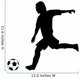 Soccer Silhouette Wall Decal