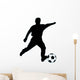 Soccer Silhouette Wall Decal