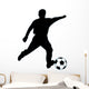 Soccer Silhouette Wall Decal