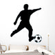 Soccer Silhouette Wall Decal