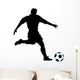 Soccer Silhouette Wall Decal