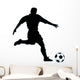 Soccer Silhouette Wall Decal