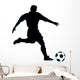 Soccer Silhouette Wall Decal