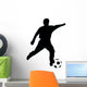 Soccer Silhouette Wall Decal