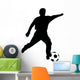 Soccer Silhouette Wall Decal