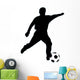 Soccer Silhouette Wall Decal