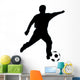 Soccer Silhouette Wall Decal