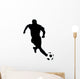 Soccer Silhouette Wall Decal
