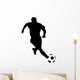 Soccer Silhouette Wall Decal