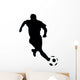 Soccer Silhouette Wall Decal