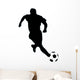 Soccer Silhouette Wall Decal