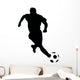 Soccer Silhouette Wall Decal