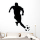 Soccer Silhouette Wall Decal