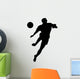 Soccer Silhouette Wall Decal