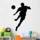 Soccer Silhouette Wall Decal
