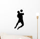 Soccer Silhouette Wall Decal