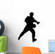 Soccer Silhouette Wall Decal