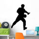 Soccer Silhouette Wall Decal