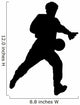 Soccer Silhouette Wall Decal