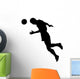 Headbutt Soccer Wall Decal