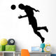 Headbutt Soccer Wall Decal