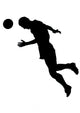 Headbutt Soccer Wall Decal