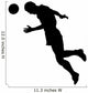 Headbutt Soccer Wall Decal