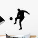 Soccer Silhouette Wall Decal
