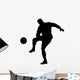 Soccer Silhouette Wall Decal