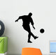 Soccer Silhouette Wall Decal