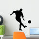 Soccer Silhouette Wall Decal