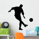 Soccer Silhouette Wall Decal
