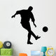 Soccer Silhouette Wall Decal