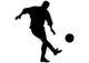 Soccer Silhouette Wall Decal