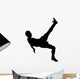 Soccer Silhouette Wall Decal