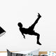 Soccer Silhouette Wall Decal