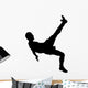 Soccer Silhouette Wall Decal