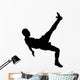 Soccer Silhouette Wall Decal