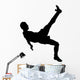 Soccer Silhouette Wall Decal