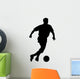 Soccer Silhouette Wall Decal