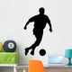 Soccer Silhouette Wall Decal