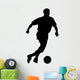 Soccer Silhouette Wall Decal