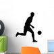 Soccer Silhouette Wall Decal