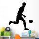Soccer Silhouette Wall Decal