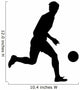 Soccer Silhouette Wall Decal