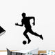 Soccer Silhouette Wall Decal