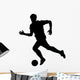 Soccer Silhouette Wall Decal