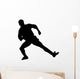 Soccer Silhouette Wall Decal
