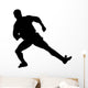 Soccer Silhouette Wall Decal
